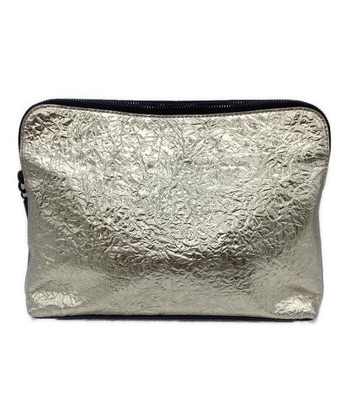 philip lim（フィリップリム）philip lim (フィリップリム) クラッチバッグ ゴールドの古着・服飾アイテム