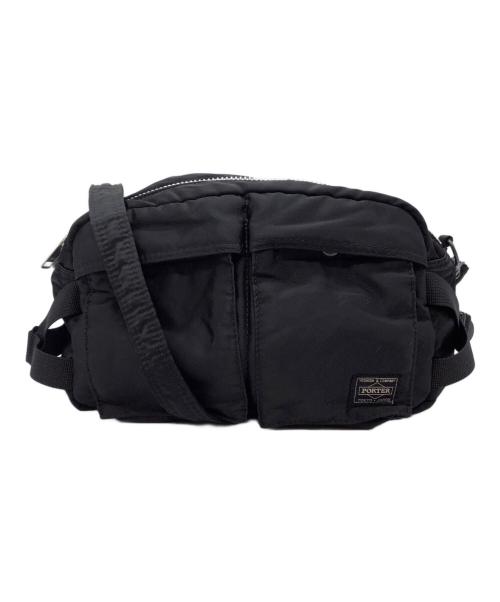PORTER（ポーター）PORTER (ポーター) 2WAYウエストバッグ ブラックの古着・服飾アイテム
