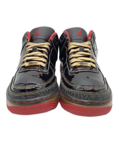 NIKE（ナイキ）NIKE (ナイキ) AIR JORDAN FUSION 3 PREMIER ブラック×レッド サイズ:28cmの古着・服飾アイテム