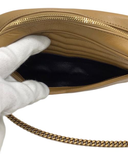 Saint Laurent Paris（サンローランパリ）Saint Laurent Paris (サンローランパリ) チェーンショルダーバッグ ブラウンの古着・服飾アイテム