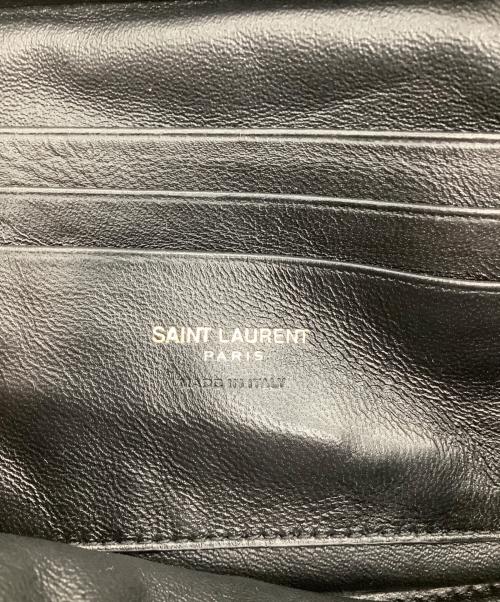 Saint Laurent Paris（サンローランパリ）Saint Laurent Paris (サンローランパリ) チェーンショルダーバッグ ブラウンの古着・服飾アイテム