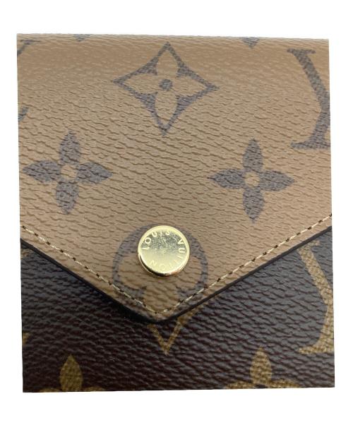 LOUIS VUITTON（ルイ ヴィトン）LOUIS VUITTON (ルイ ヴィトン) 3つ折り財布　ポルフォイユ・ヴィクトリーヌ ブラウンの古着・服飾アイテム