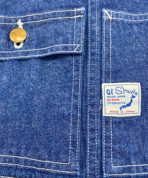 orSlow（オアスロウ）orSlow (オアスロウ) BEAMS BOY (ビームスボーイ) 別注 50s Overall インディゴ サイズ:SIZE Freeの古着・服飾アイテム