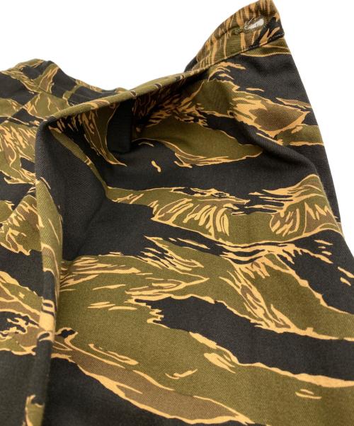 BEAMS BOY（ビームスボーイ）BEAMS BOY (ビームスボーイ) BUZZ RICKSON'S (バズリクソンズ) タイガーストライプロングスカート ブラウン×グリーン サイズ:SIZE Freeの古着・服飾アイテム