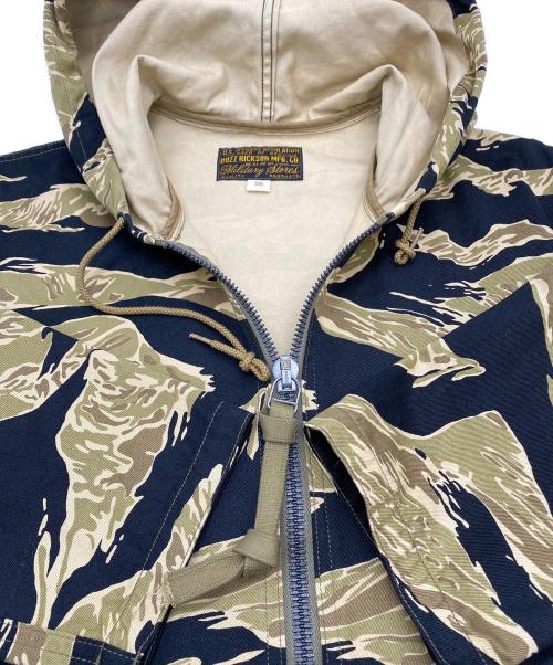 BUZZ RICKSON'S（バズリクソンズ）BUZZ RICKSON'S (バズリクソンズ) TIGER PARKA CIVILIAN MODEL ブラック×グリーン サイズ:SIZE 36 (S)の古着・服飾アイテム