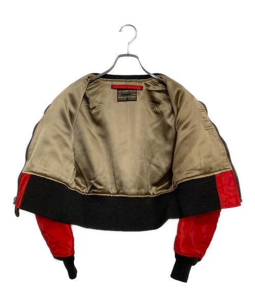 BUZZ RICKSON'S（バズリクソンズ）BUZZ RICKSON'S (バズリクソンズ) BEAMS BOY (ビームスボーイ) 別注 L-2B フライト ジャケット レッド サイズ:SIZE Lの古着・服飾アイテム