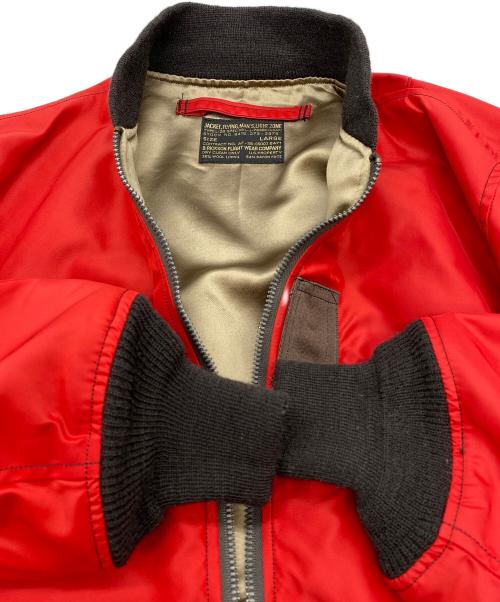 BUZZ RICKSON'S（バズリクソンズ）BUZZ RICKSON'S (バズリクソンズ) BEAMS BOY (ビームスボーイ) 別注 L-2B フライト ジャケット レッド サイズ:SIZE Lの古着・服飾アイテム