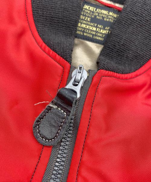 BUZZ RICKSON'S（バズリクソンズ）BUZZ RICKSON'S (バズリクソンズ) BEAMS BOY (ビームスボーイ) 別注 L-2B フライト ジャケット レッド サイズ:SIZE Lの古着・服飾アイテム