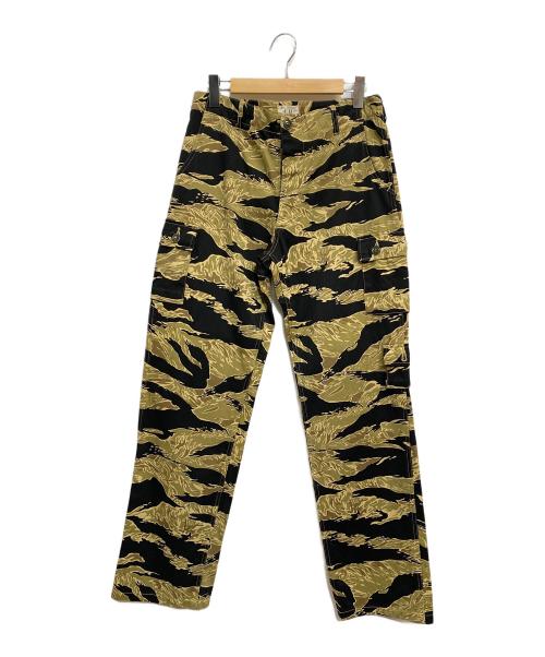 BUZZ RICKSON'S（バズリクソンズ）BUZZ RICKSON'S (バズリクソンズ) GOLD TIGER PATTERNS PANTS ゴールドタイガーストライプ サイズ:SIZE Mの古着・服飾アイテム