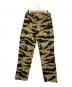 BUZZ RICKSON'S（バズリクソンズ）の古着「GOLD TIGER PATTERNS PANTS」｜ゴールドタイガーストライプ