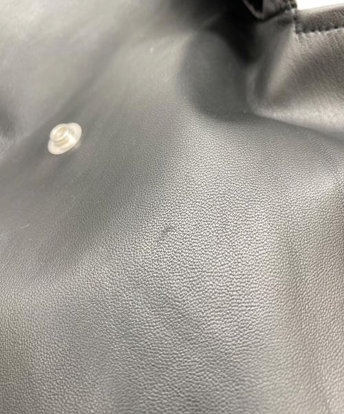 RAY BEAMS（レイ ビームス）RAY BEAMS (レイ ビームス) ラムレザーダブルライダースブルゾン ブラック サイズ:SIZE 1の古着・服飾アイテム