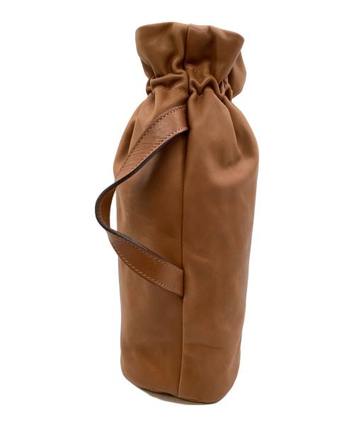 GHURKA（グルカ）GHURKA (グルカ) 巾着 (ワンハンドル筒形) ブラウンの古着・服飾アイテム