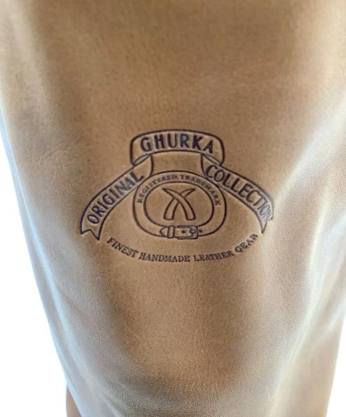 GHURKA（グルカ）GHURKA (グルカ) 巾着 (ワンハンドル筒形) ブラウンの古着・服飾アイテム