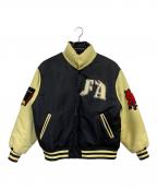 FUCKING AWESOMEファッキンオーサム）の古着「リバーシブル中綿ジャケット」｜ブラック×ベージュ