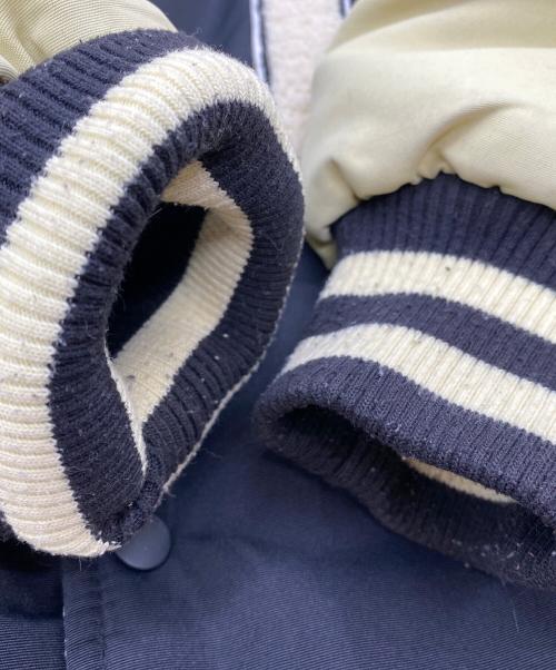 FUCKING AWESOME（ファッキンオーサム）FUCKING AWESOME (ファッキンオーサム) リバーシブル中綿ジャケット ブラック×ベージュ サイズ:SIZE Mの古着・服飾アイテム