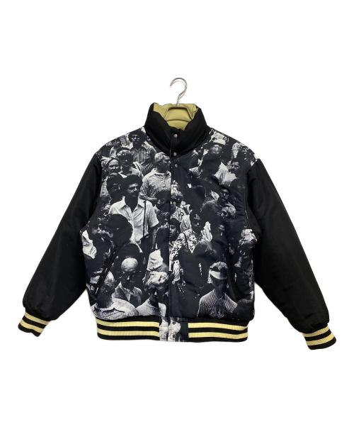 FUCKING AWESOME（ファッキンオーサム）FUCKING AWESOME (ファッキンオーサム) リバーシブル中綿ジャケット ブラック×ベージュ サイズ:SIZE Mの古着・服飾アイテム