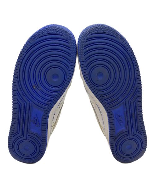 NIKE（ナイキ）NIKE (ナイキ) Uninterrupted AIR FORCE 1 07 MTAA QS ホワイト×ブルー サイズ:28.5㎝の古着・服飾アイテム