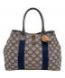 CELINE（セリーヌ）の古着「トートバッグ　トリオンフ」｜グレー×ネイビー