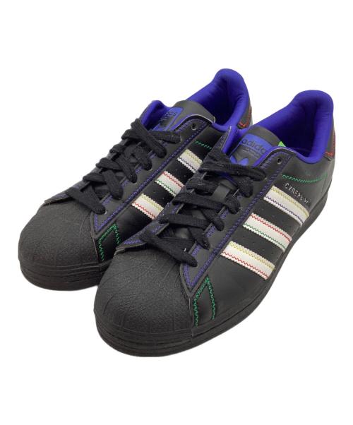 adidas Originals（アディダスオリジナル）adidas Originals (アディダスオリジナル) KSENIA SCHNAIDER (クセニア シュナイダー) SUPER STAR ブラック サイズ:27cmの古着・服飾アイテム