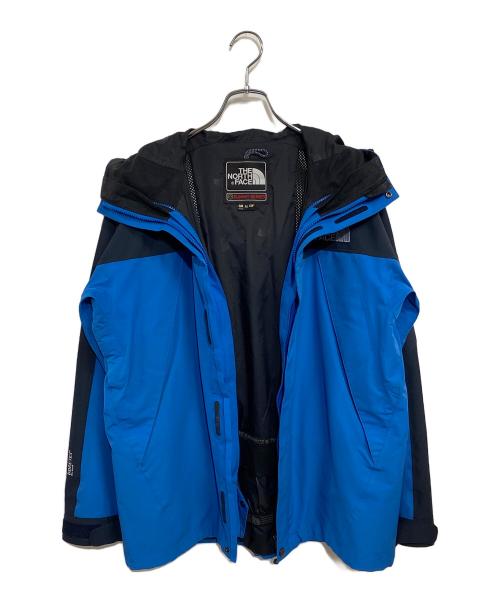 THE NORTH FACE（ザ ノース フェイス）THE NORTH FACE (ザ ノース フェイス) Mountain Jacket ブルー×ブラック サイズ:SIZE Mの古着・服飾アイテム