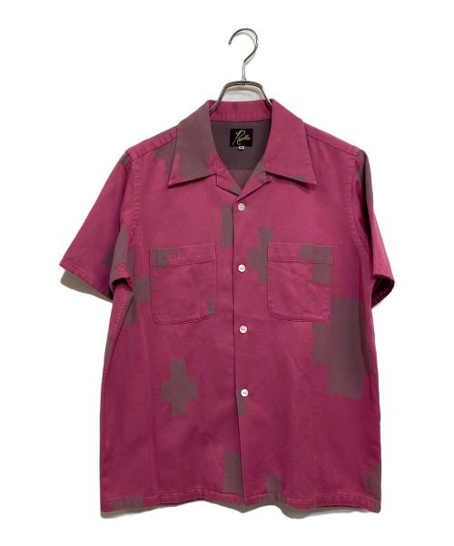Needles（ニードルズ）Needles (ニードルズ) S/S One-Up Shirt -C/L Kimono Jq. ピンク サイズ:XSの古着・服飾アイテム