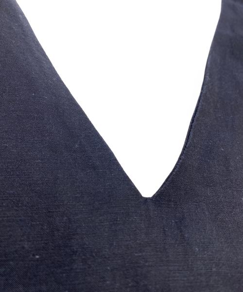 SACRA（サクラ）SACRA (サクラ) ノースリーブ・キャミソールワンピース ブラック サイズ:SIZE 38の古着・服飾アイテム