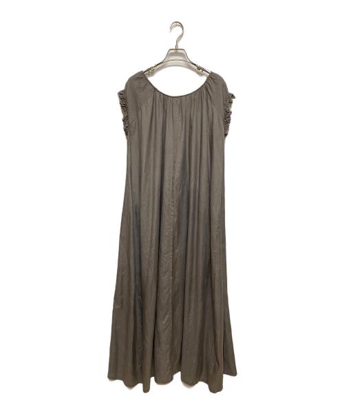 house of lotus（ハウスオブロータス）house of lotus (ハウスオブロータス) キュプラコットンワンピース ブラウン サイズ:SIZE Mの古着・服飾アイテム