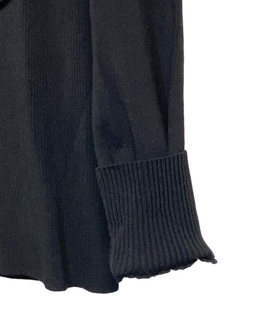 Super Beauty（スーパービューティ）Super Beauty (スーパービューティ) 薄手ニット ブラック サイズ:SIZE 40 (M) 未使用品の古着・服飾アイテム
