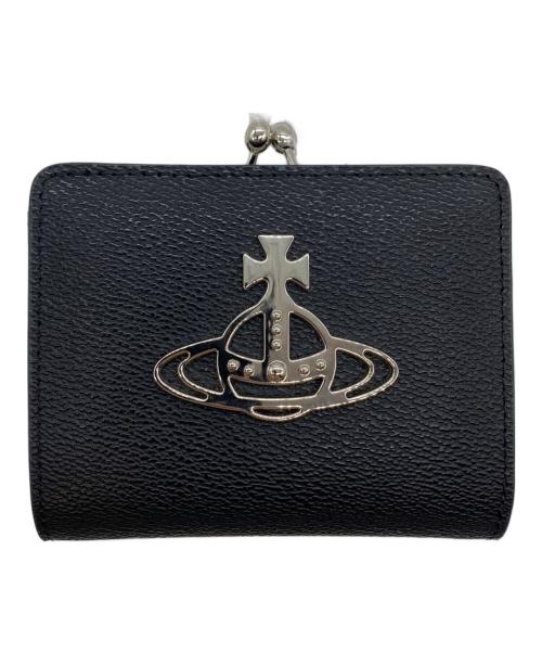 Vivienne Westwood（ヴィヴィアンウエストウッド）Vivienne Westwood (ヴィヴィアンウエストウッド) 2つ折り財布 ブラックの古着・服飾アイテム