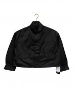 SIMPLICITEシンプリシテ）の古着「スタンドショートブルゾン」｜ブラック