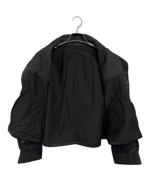 SIMPLICITE（シンプリシテ）SIMPLICITE (シンプリシテ) スタンドショートブルゾン ブラック サイズ:SIZE Free 未使用品の古着・服飾アイテム