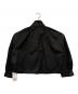 SIMPLICITE (シンプリシテ) スタンドショートブルゾン ブラック サイズ:SIZE Free 未使用品：4500円