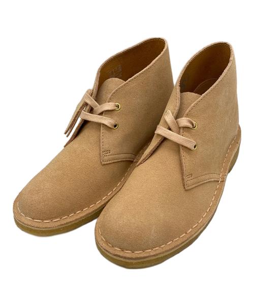 CLARKS ORIGINALS（クラークス オリジナルズ）CLARKS ORIGINALS (クラークス オリジナルズ) DESERT BOOT ベージュ サイズ:SIZE UK 4.5の古着・服飾アイテム