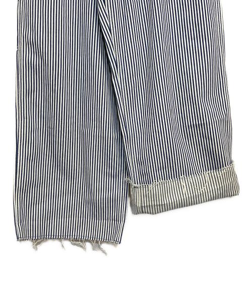 BEAMS BOY（ビームスボーイ）BEAMS BOY (ビームスボーイ) big mac (ビッグマック) ワイドペインター ヒッコリー サイズ:SIZE S 未使用品の古着・服飾アイテム