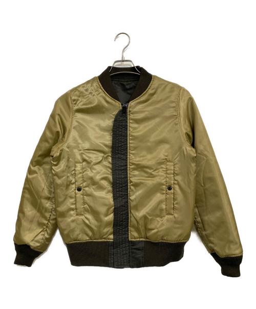 AVIREX（アヴィレックス）AVIREX (アヴィレックス) SIGNATURE LOGO MA-1 ダークグレー サイズ:SIZE S 未使用品の古着・服飾アイテム