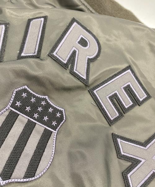 AVIREX（アヴィレックス）AVIREX (アヴィレックス) SIGNATURE LOGO MA-1 ダークグレー サイズ:SIZE S 未使用品の古着・服飾アイテム