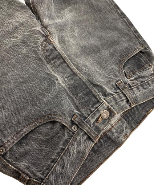 LEVI'S 501（リーバイス）LEVI'S 501 (リーバイス) 80's ストレートブラックデニム ブラック サイズ:W28(71㎝)の古着・服飾アイテム