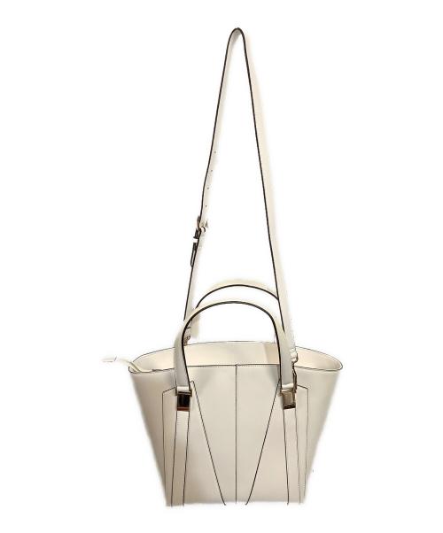 CHARLES & KEITH（チャールズアンドキース）CHARLES & KEITH (チャールズ＆キース) トートバッグ ホワイト 未使用品の古着・服飾アイテム