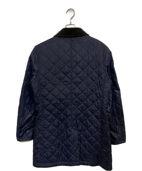 MACKINTOSH PHILOSOPHY（マッキントッシュ フィロソフィー）MACKINTOSH PHILOSOPHY (マッキントッシュ フィロソフィー) リバーシブルキルティングコート ネイビー×グリーン サイズ:SIZE 42の古着・服飾アイテム