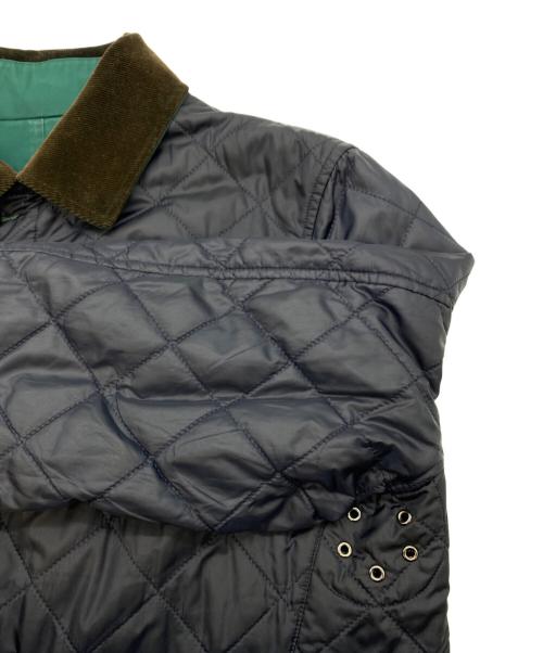 MACKINTOSH PHILOSOPHY（マッキントッシュ フィロソフィー）MACKINTOSH PHILOSOPHY (マッキントッシュ フィロソフィー) リバーシブルキルティングコート ネイビー×グリーン サイズ:SIZE 42の古着・服飾アイテム