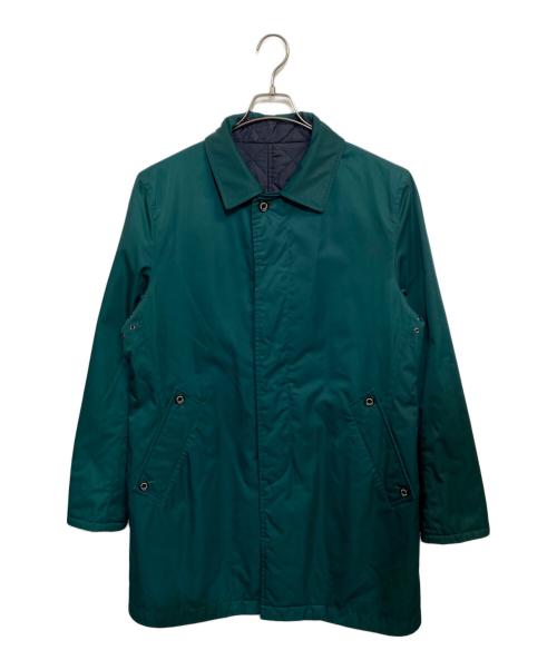 MACKINTOSH PHILOSOPHY（マッキントッシュ フィロソフィー）MACKINTOSH PHILOSOPHY (マッキントッシュ フィロソフィー) リバーシブルキルティングコート ネイビー×グリーン サイズ:SIZE 42の古着・服飾アイテム