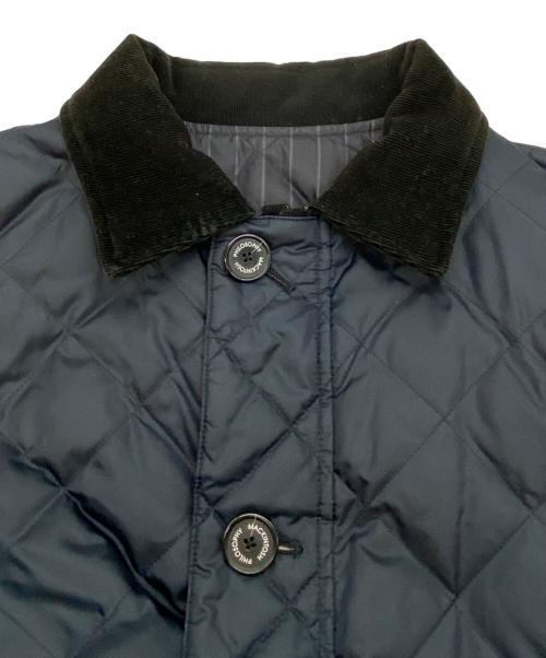 MACKINTOSH PHILOSOPHY（マッキントッシュ フィロソフィー）MACKINTOSH PHILOSOPHY (マッキントッシュ フィロソフィー) リバーシブルキルティングジャケット ネイビー サイズ:SIZE 42の古着・服飾アイテム