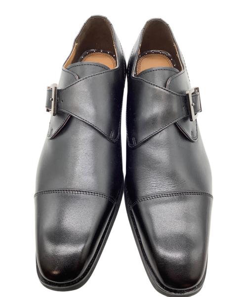 Modello madras（モデロマドラス）Modello madras (モデロマドラス) モンクストラップシューズ ブラック サイズ:26.5cmの古着・服飾アイテム