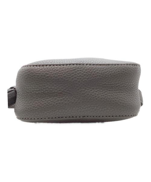 SHIPS any（シップスエニィ）SHIPS any (シップスエニィ) スプリット レザーミニ ショルダーバッグ グレーの古着・服飾アイテム