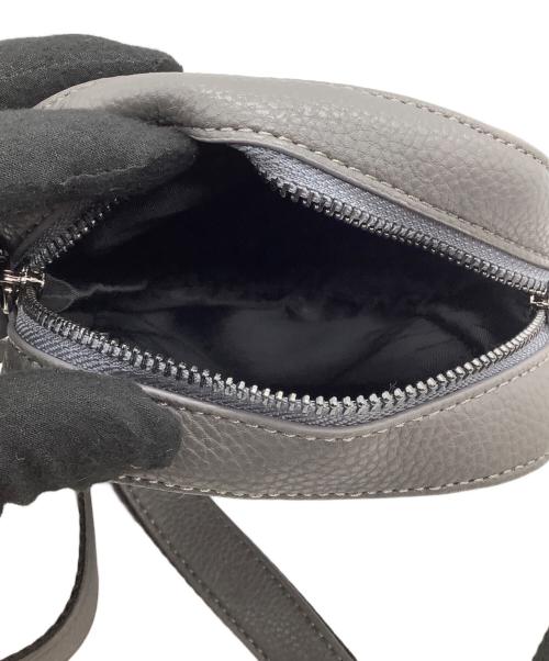 SHIPS any（シップスエニィ）SHIPS any (シップスエニィ) スプリット レザーミニ ショルダーバッグ グレーの古着・服飾アイテム