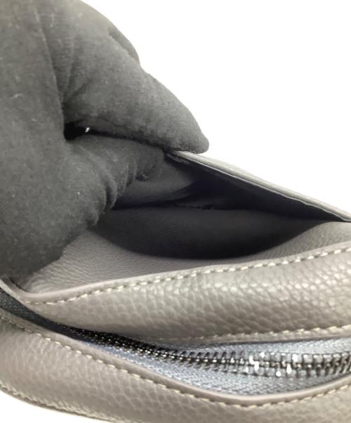 SHIPS any（シップスエニィ）SHIPS any (シップスエニィ) スプリット レザーミニ ショルダーバッグ グレーの古着・服飾アイテム