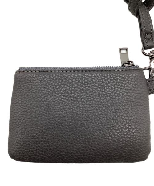 SHIPS any（シップスエニィ）SHIPS any (シップスエニィ) スプリット レザーミニ ショルダーバッグ グレーの古着・服飾アイテム