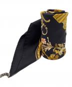 HERMESエルメス）の古着「シルクスカーフ」｜ブラック