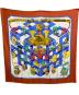 HERMES (エルメス) シルクスカーフ　REVERIES JAPONAISES レッド：25000円