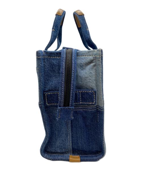 MARC JACOBS（マークジェイコブス）MARC JACOBS (マークジェイコブス) THE DENIM MEDIUM TOTE BAG インディゴの古着・服飾アイテム